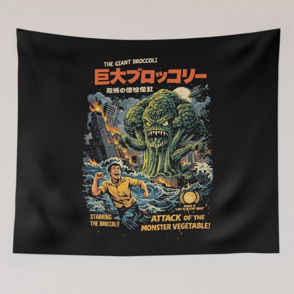 Item preview, Crab-Zilla Giant Crab Monster Poster designed and sold by Matinez Pink.