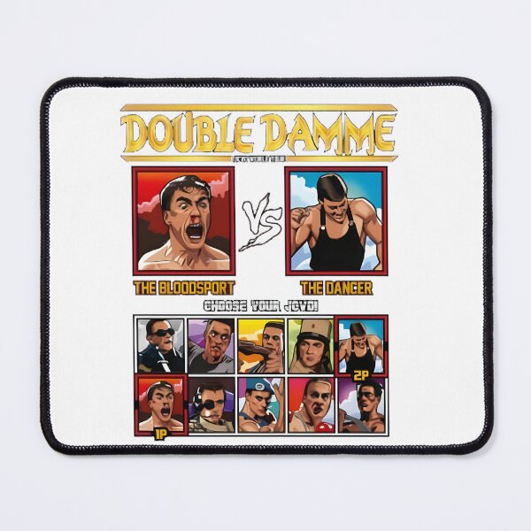 Item preview, Jean Claude Van Damme Double Damme 80S Retro Action Star | Limited Edition designed and sold by Biswanath Kar.