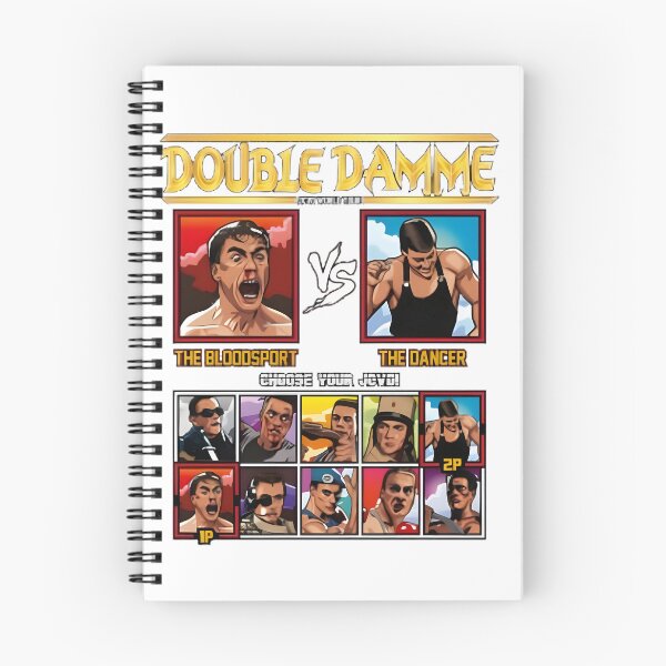 Item preview, Jean Claude Van Damme Double Damme 80S Retro Action Star | Limited Edition designed and sold by Biswanath Kar.