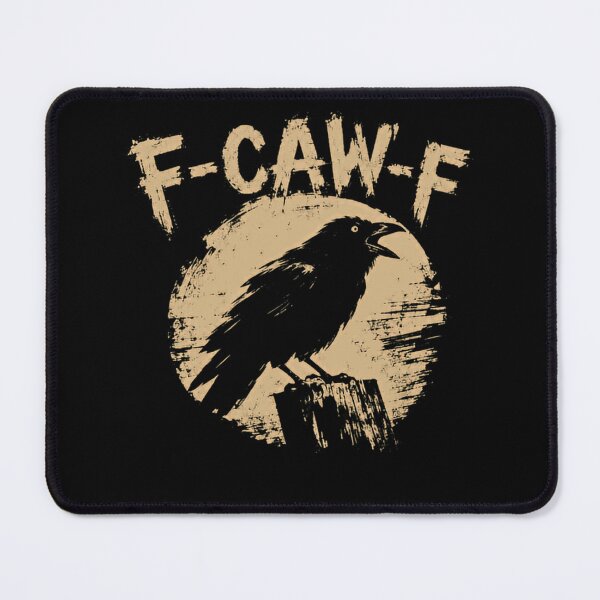 Item preview, F-Caw-F Crow Raven Birdwatcher Wildlife Design designed and sold by SkeletonsDanger.