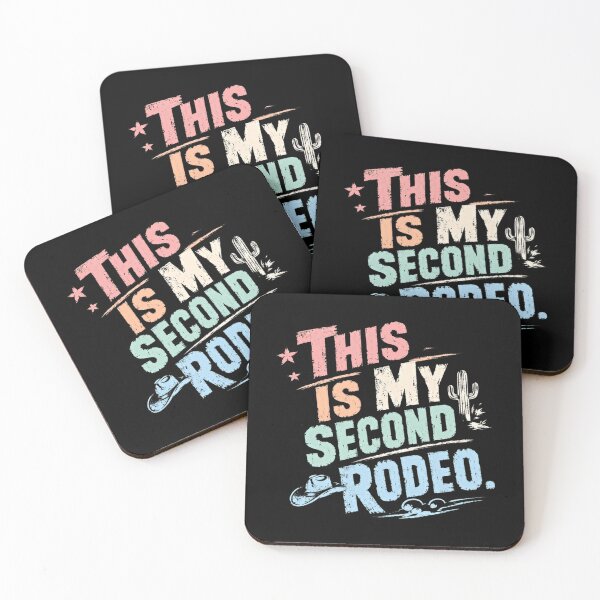 Item preview, This Is My Second Rodeo Western Cowboy Cowgirl Enthusiast designed and sold by HumansStuck12.
