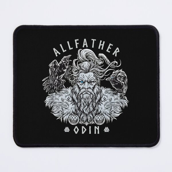 Item preview, Allfather Odin Norse Mythology Ravens Viking Artwork designed and sold by cagleyn.