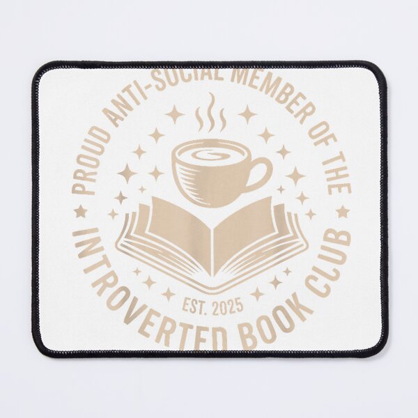 Item preview, Retro Proud Introverted Book Club Anti Social Reader T-Shirt designed and sold by gidget-gadget.