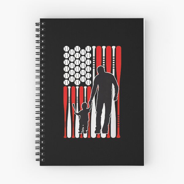 Item preview, American Flag Baseball Dad Child Silhouette Gift designed and sold by strikeezkurthz.
