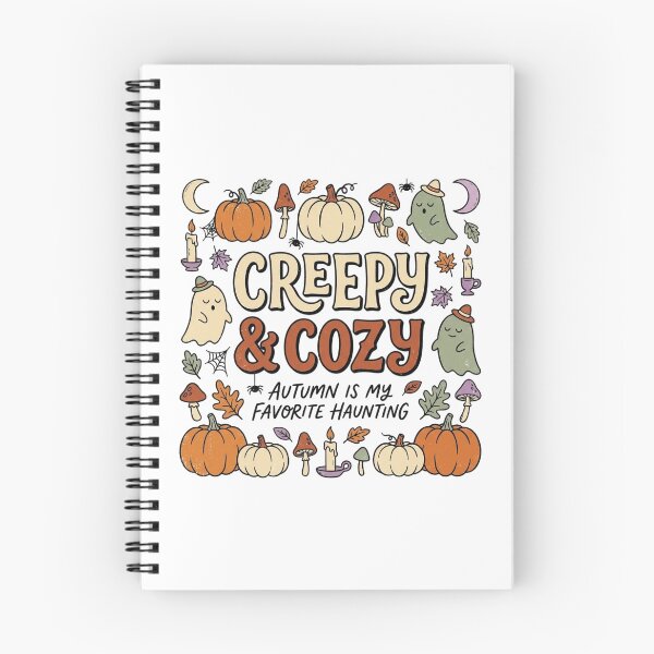 Item preview, Creepy & Cozy Autumn Is My Favorite Haunting – Cute Ghost Pumpkin Halloween designed and sold by FestivityFinds.