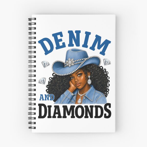 Item preview, Denim and Diamonds Western Cowgirl designed and sold by ImeldaSparks.