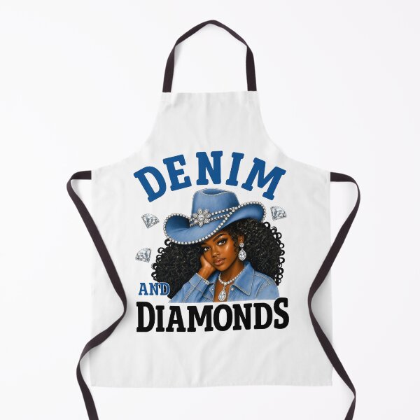 Item preview, Denim and Diamonds Western Cowgirl designed and sold by ImeldaSparks.