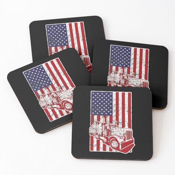 Item preview, American Flag Trucker Vintage Patriotic designed and sold by willswogabor.