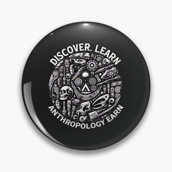Item preview, Anthropology Discover Learn Earn Circle Emblem Art designed and sold by javorpnmut.