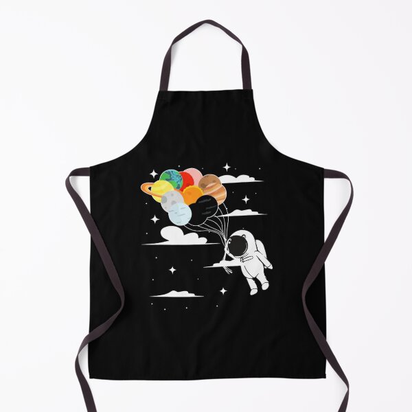 Item preview, Astronaut Floating Planet Balloons Space Art designed and sold by strikeezkurthz.