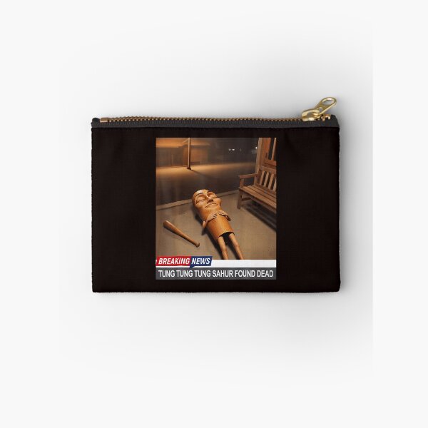 Item preview, Funny Found Dead Breaking News Wooden Spoon Meme designed and sold by ImeldaSparks.