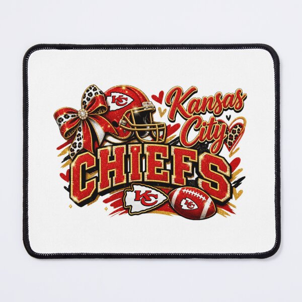 Item preview, KC Football Fan Glitter Graphic designed and sold by Abrum02.