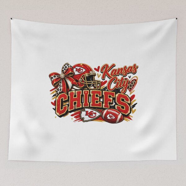 Item preview, KC Football Fan Glitter Graphic  designed and sold by Abrum02.