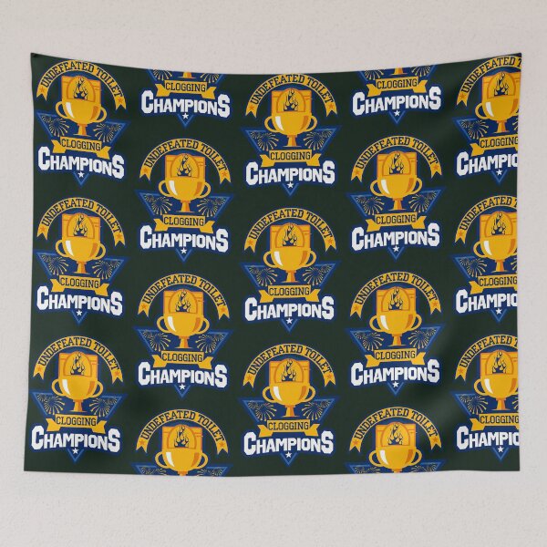 Item preview, Undefeated Toilet Clogging Champ 251 designed and sold by GriffithGarde.