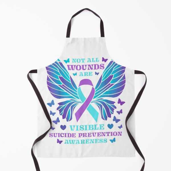 Item preview, Not All Wounds Are Visible Suicide Prevention Awareness Day T-Shirt designed and sold by Stickerbynp1.