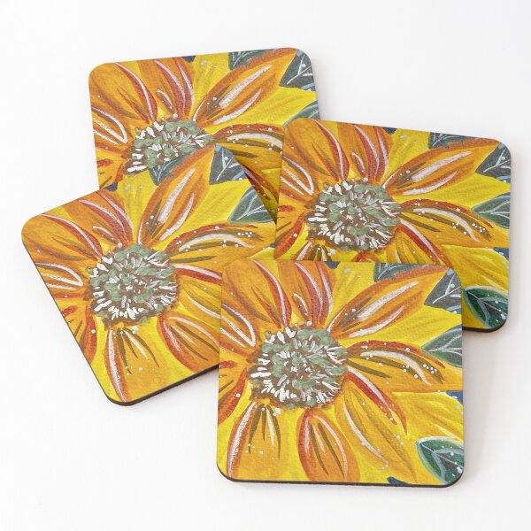 Item preview, Vibrant Abstract Watercolour Sunflower  designed and sold by LakeArtWorks.