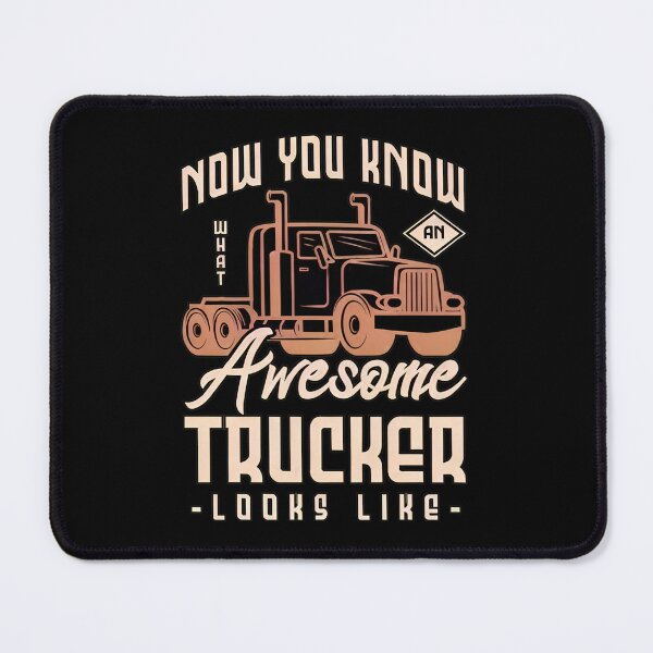 Item preview, Awesome Trucker Looks Like Gift designed and sold by willswogabor.
