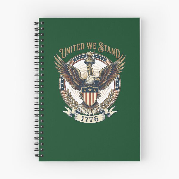 Item preview, United We Stand - Vintage Eagle  Torch Emblem 544 designed and sold by GriffithGarde.
