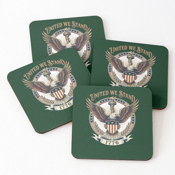 Item preview, United We Stand - Vintage Eagle  Torch Emblem 544 designed and sold by GriffithGarde.