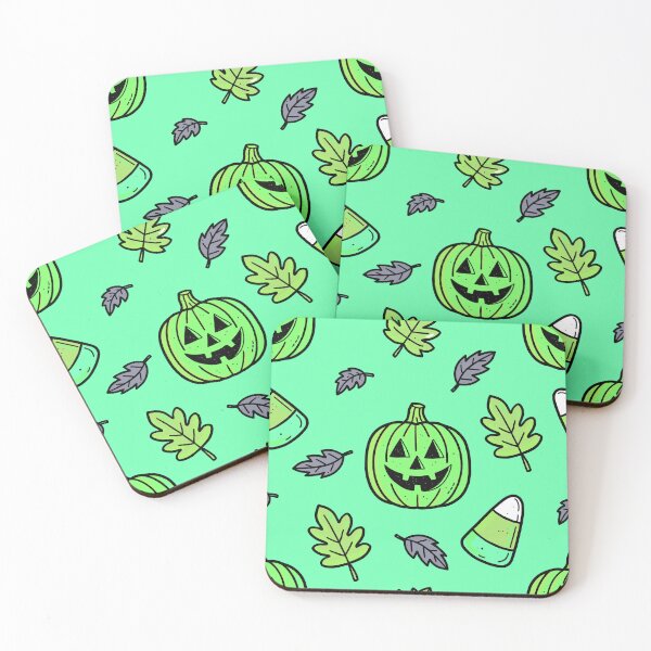 Item preview, Neon Halloween Pattern designed and sold by MZS Studio.