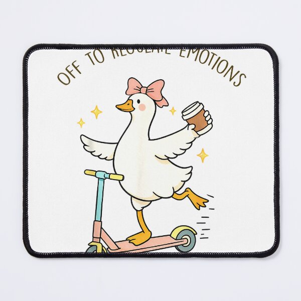 Item preview, Off to Regulate Emotions Goose Funny Mental Health Counselor T-Shirt designed and sold by APdzain.