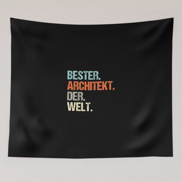 Item preview, Best Architect World Retro German Quote designed and sold by cagleyn.
