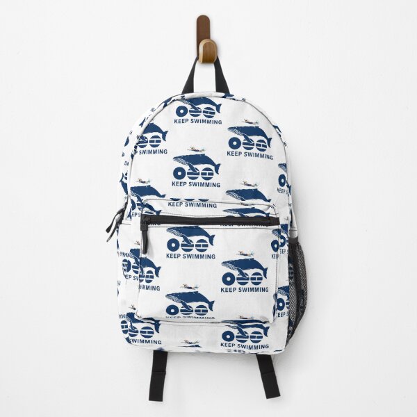 Item preview, Keep Swimming Whale and Swimmer Graphic designed and sold by Snyder93.