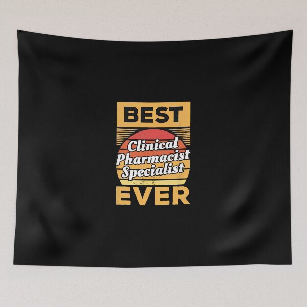 Item preview, Best Clinical Pharmacist Specialist Ever Retro Sunset designed and sold by carbeexsgoglia.