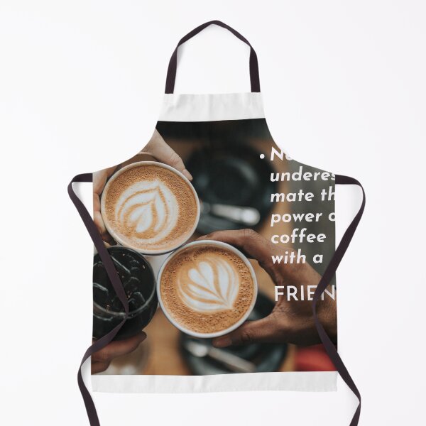 Item preview, Never under estimate the power of coffee with a friend designed and sold by Fana25.