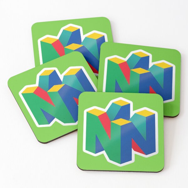 Item preview, Nintendo 64 logo vector designed and sold by Friki Store.