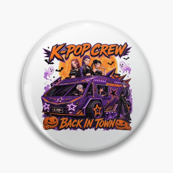 Item preview, Anime K-Pop Crew Halloween Van Design designed and sold by Snyder93.