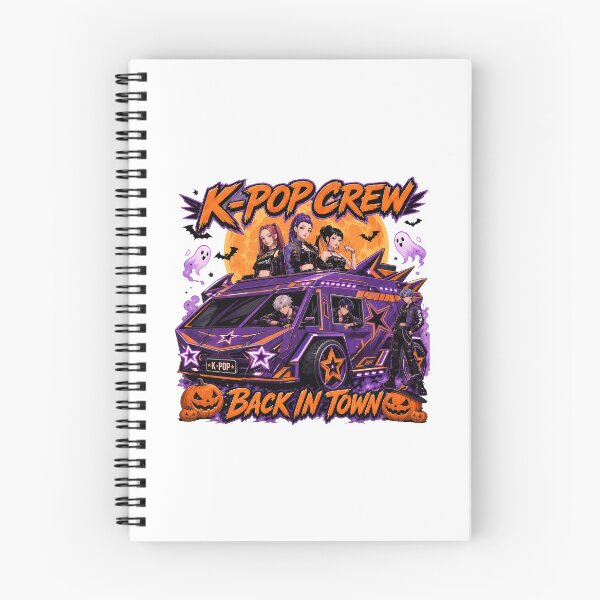Item preview, Anime K-Pop Crew Halloween Van Design designed and sold by Snyder93.