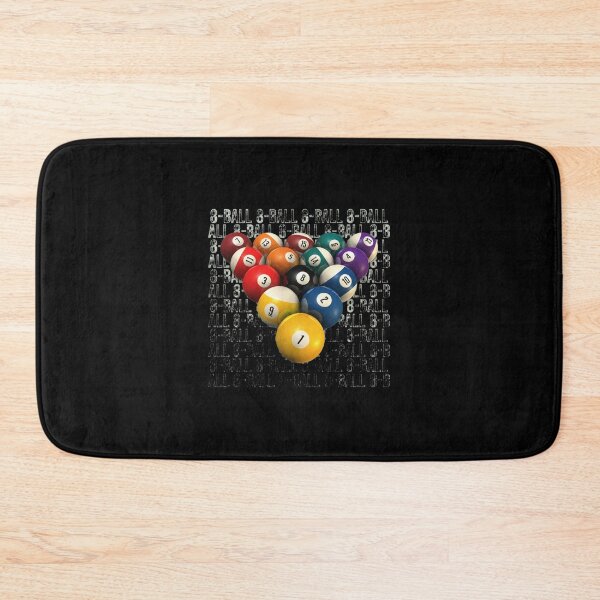 Item preview, Billiard Balls 8-Ball Pool Game Vintage Retro Text Overlay designed and sold by strikeezkurthz.