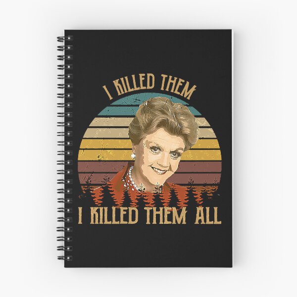 Item preview, vintage murder she wrote - i killed them i killed them designed and sold by RinaDe12.