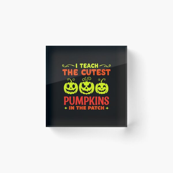 Item preview, I Teach The Cutest Pumpkins In The Patch – Funny Halloween Teacher Sweatshirt with Cute Jack-O-Lanterns designed and sold by FestivityFinds.