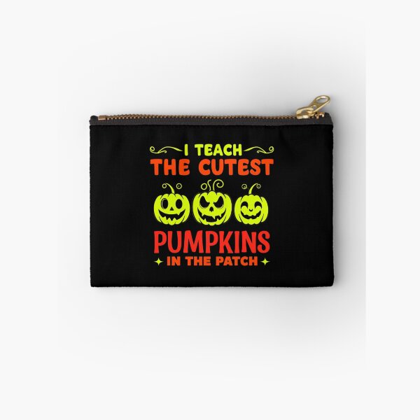 Item preview, I Teach The Cutest Pumpkins In The Patch – Funny Halloween Teacher Sweatshirt with Cute Jack-O-Lanterns designed and sold by FestivityFinds.