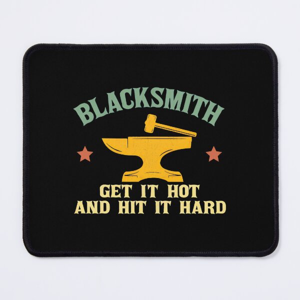 Item preview, Blacksmith Get It Hot And Hit It Hard Vintage Anvil Design designed and sold by cagleyn.