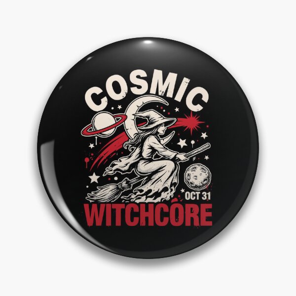 Item preview,  Witching Hour Cosmic Witch T-Shirt | Halloween Space Graphic Tee v9 designed and sold by DarylWelsh2024.