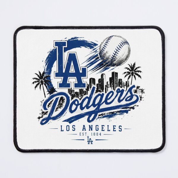 Item preview, LA Vintage Baseball City Skyline  designed and sold by Abrum02.