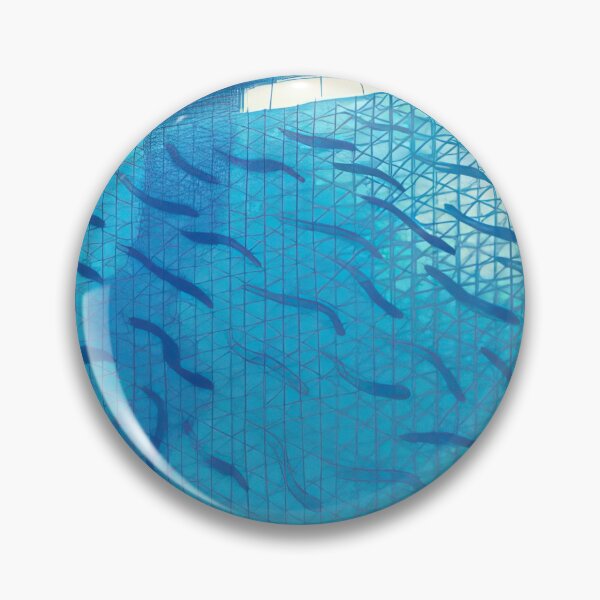 Item preview,  Pool Made With Paper And Blue Ink For Book - Signed Print by David Hockney undefined - MyArtBroker designed and sold by LILLIANSTRANGEy.