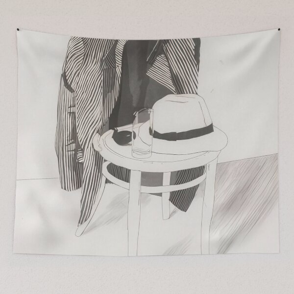 Item preview,  Panama Hat On A Chair With Jacket - Signed Print by David Hockney undefined - MyArtBroker designed and sold by LILLIANSTRANGEy.