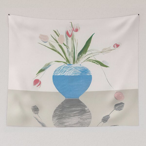 Item preview,  Pretty Tulips - Signed Print by David Hockney undefined - MyArtBroker designed and sold by LILLIANSTRANGEy.