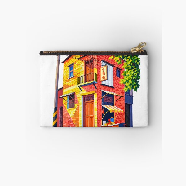 Item preview, Vibrant Asian Street Corner Illustration designed and sold by Prism--Fashion.