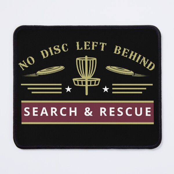 Item preview, Funny Disc Golf Search And Rescue Disc Golfer designed and sold by Good-Mood-Goods.