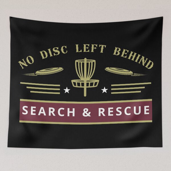 Item preview, Funny Disc Golf Search And Rescue Disc Golfer designed and sold by Good-Mood-Goods.