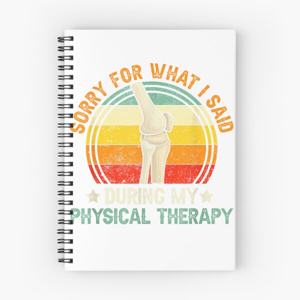 Item preview, Sorry What I Said During My Physical Therapy Recovery Knee T-Shirt designed and sold by Magoya Store ⭐⭐⭐⭐⭐.