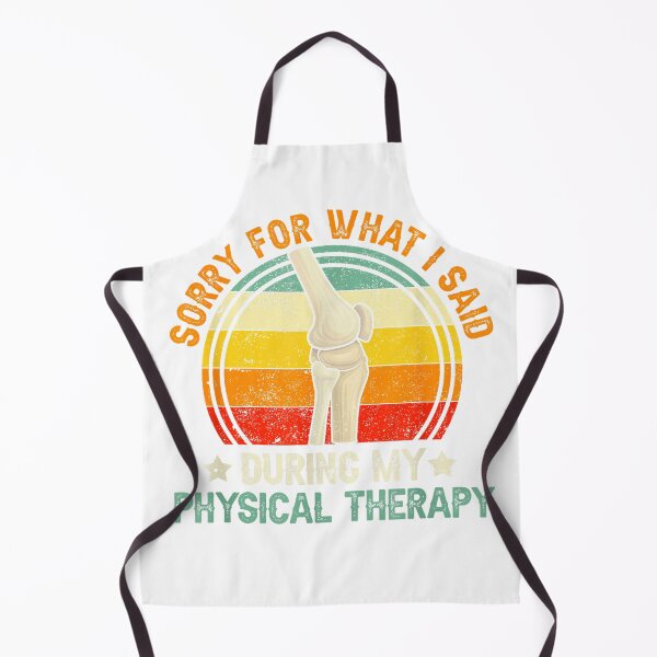 Item preview, Sorry What I Said During My Physical Therapy Recovery Knee T-Shirt designed and sold by Magoya Store ⭐⭐⭐⭐⭐.