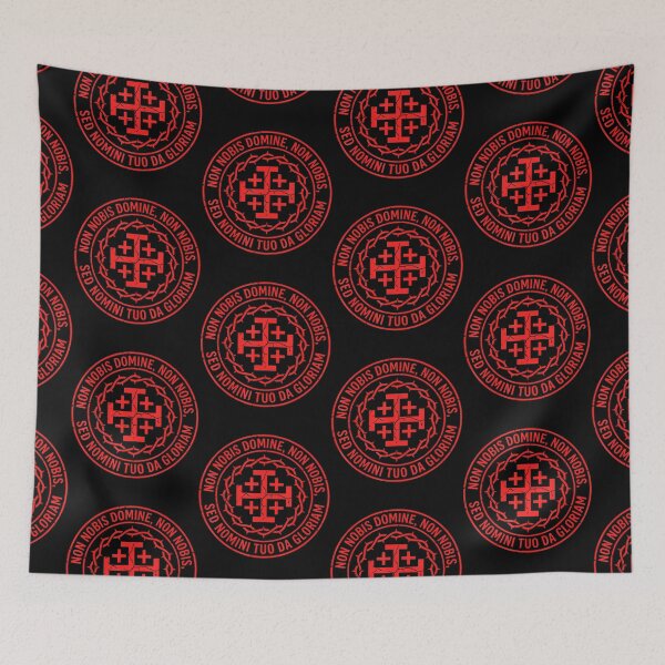 Item preview, Knights Templar Non Nobis Domine designed and sold by Eat-Apples.