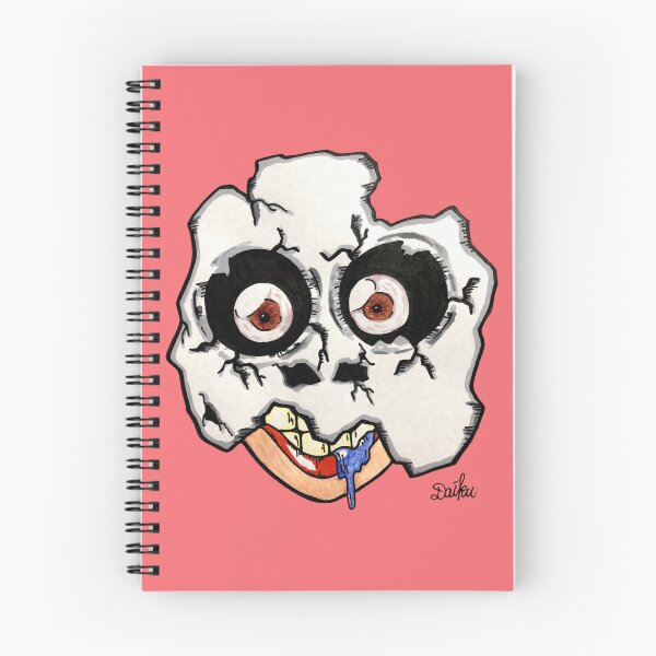 Item preview, Cracked White Bone Skull designed and sold by OddityVault.