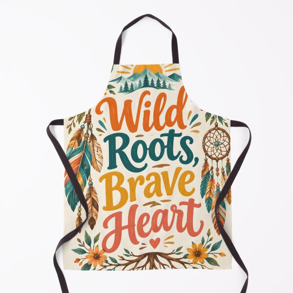 Item preview, Wild Roots, Brave Heart designed and sold by nimmitrends.